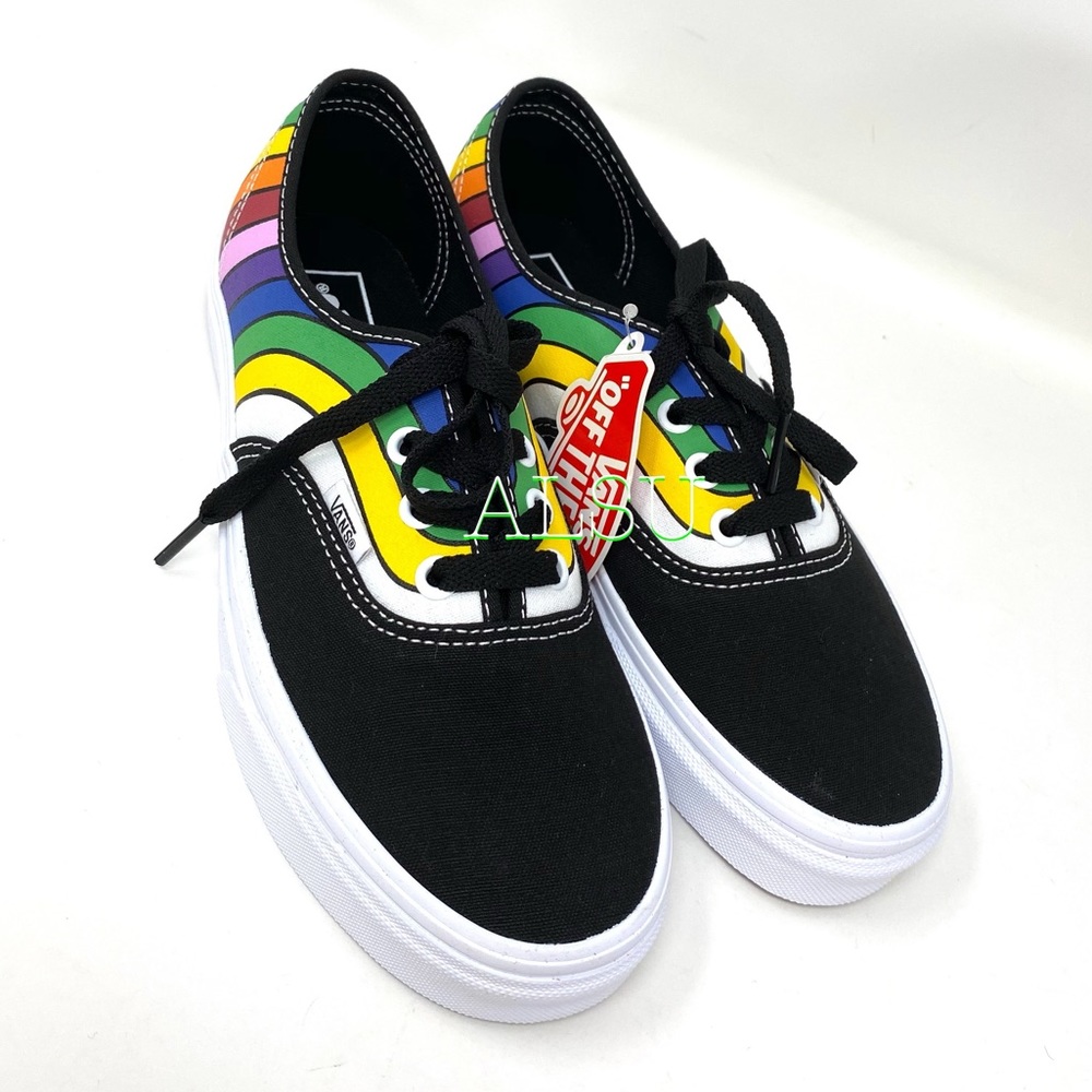 πSANTAβS DEAL π VANS Authentic Refract Canvas Multi Menβs Sneakers VN0A2Z5IWN7 - Picture 7 of 8
